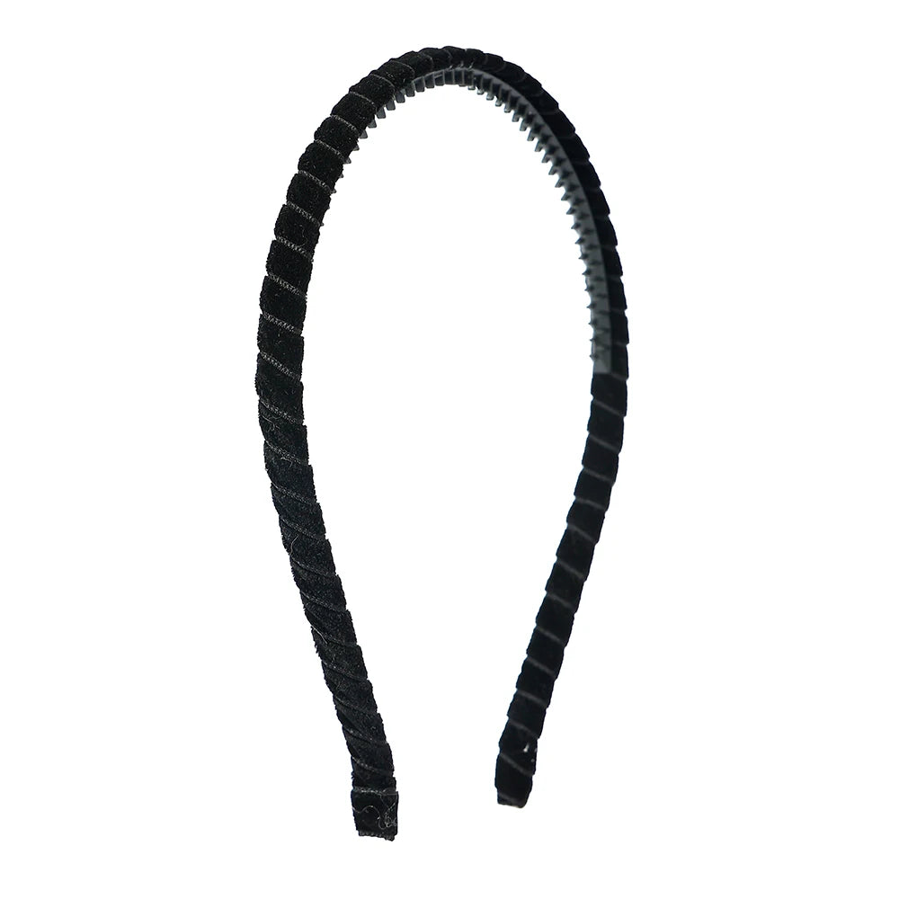 A10 New winter velvett  bow elegant headband fashion children hairband hair accessories baby clip OEM