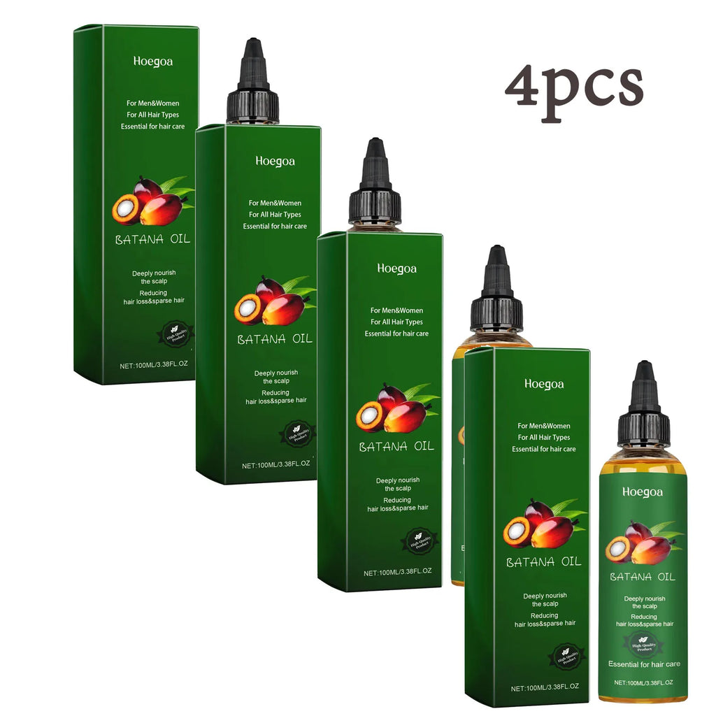 Batana Nourishing Hair Oil Hair Strengthen Repair Split Ends Damage Increase Hair Thickness Smoothness Dense Hair Essential Oil