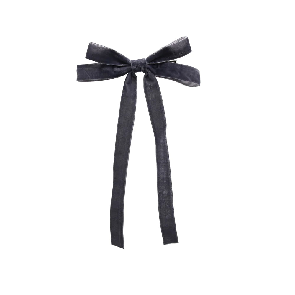 A10 New winter velvett  bow elegant headband fashion children hairband hair accessories baby clip OEM