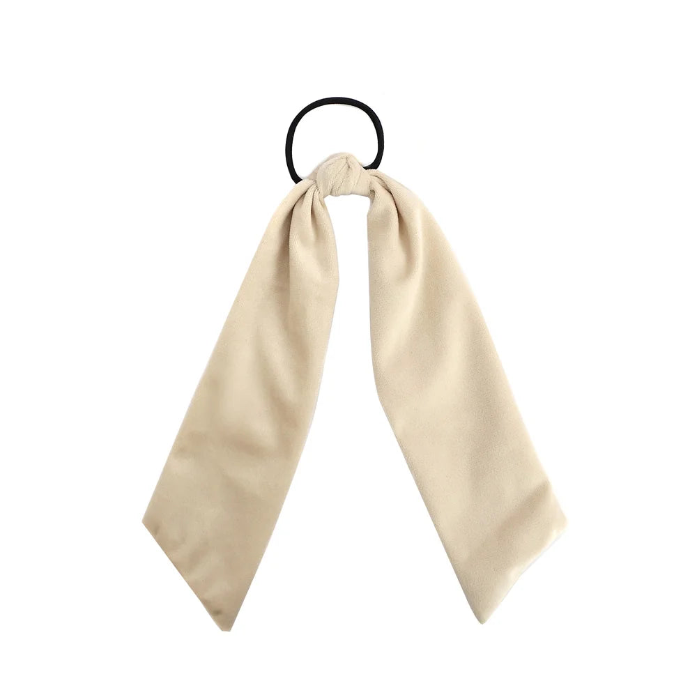 A29 New winter velvett bow elegant headband fashion children hairband hair accessories baby clip OEM