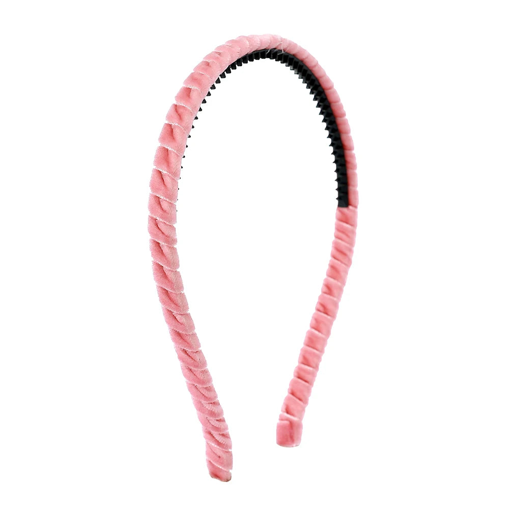 A10 New winter velvett  bow elegant headband fashion children hairband hair accessories baby clip OEM