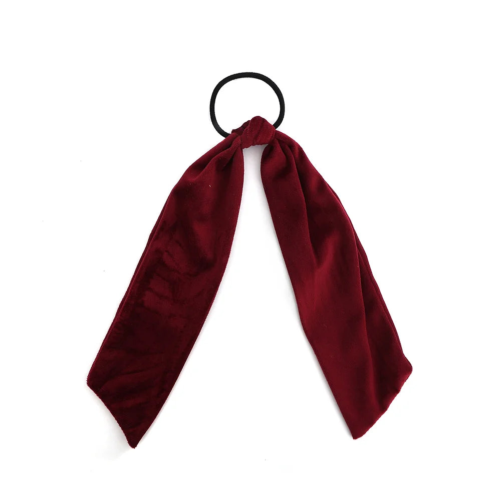 A29 New winter velvett bow elegant headband fashion children hairband hair accessories baby clip OEM