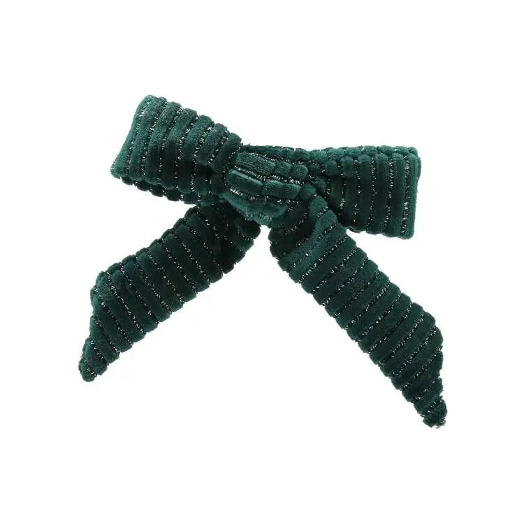A10 New winter velvett  bow elegant headband fashion children hairband hair accessories baby clip OEM