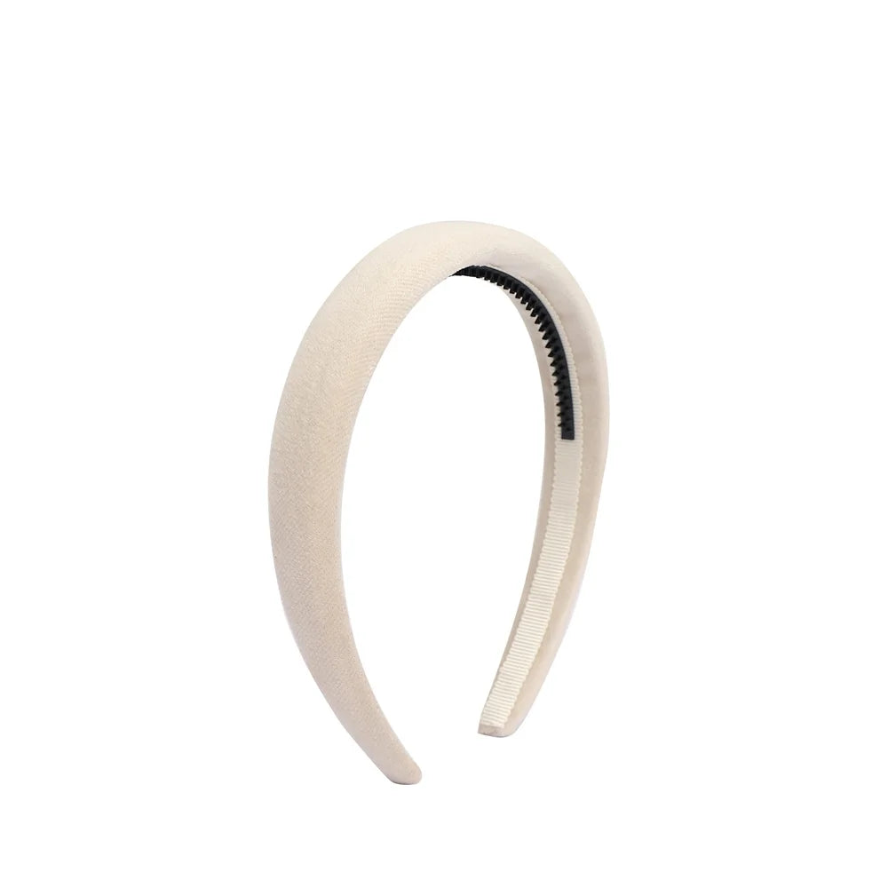 A29 New winter velvett bow elegant headband fashion children hairband hair accessories baby clip OEM