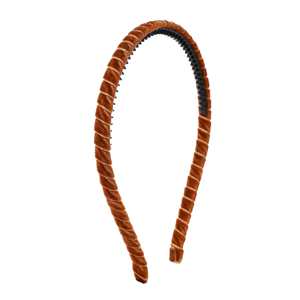 A10 New winter velvett  bow elegant headband fashion children hairband hair accessories baby clip OEM