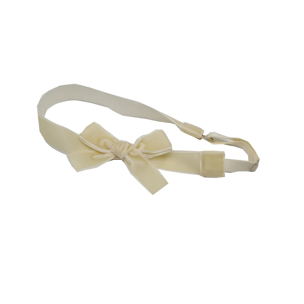 A10 New winter velvett  bow elegant headband fashion children hairband hair accessories baby clip OEM