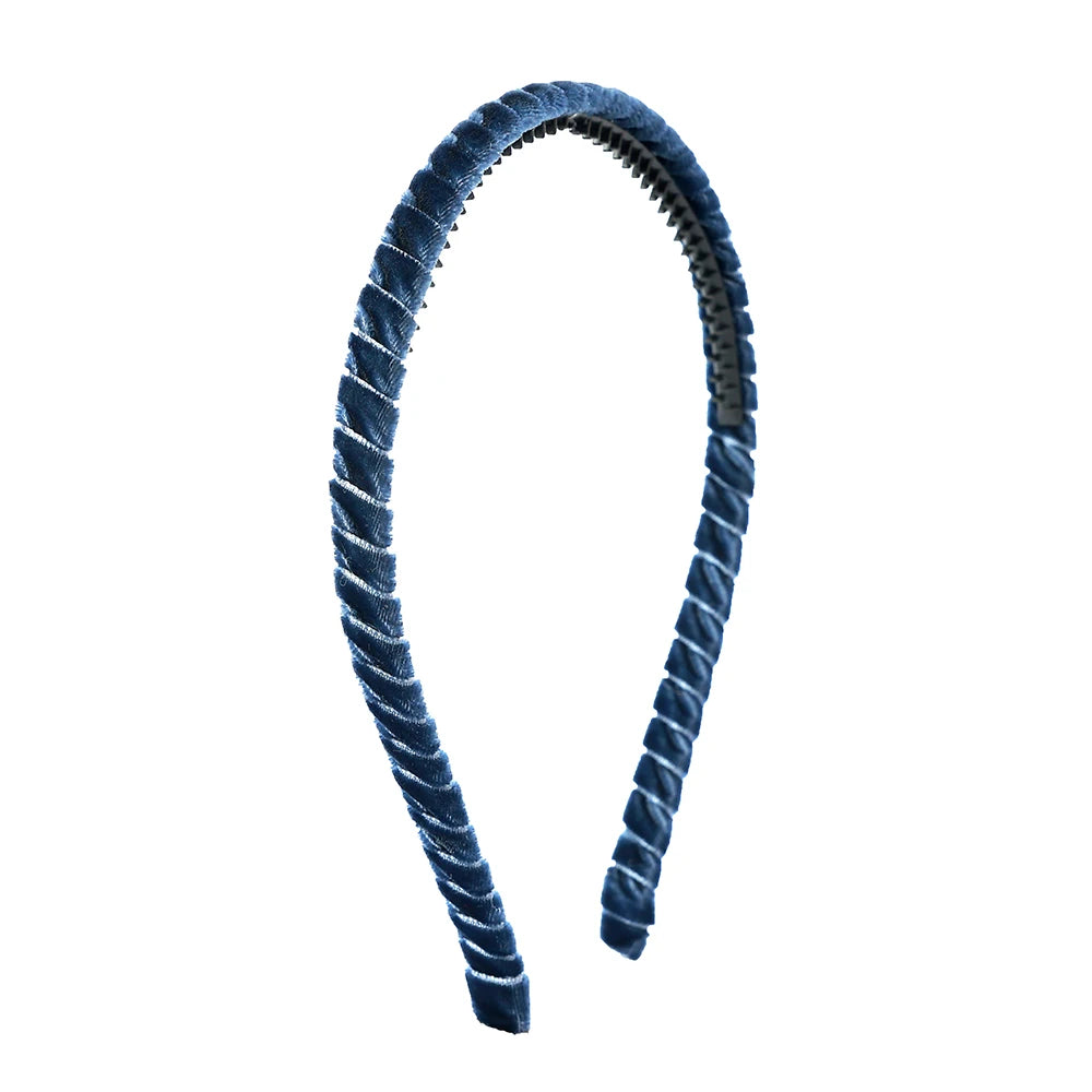 A10 New winter velvett  bow elegant headband fashion children hairband hair accessories baby clip OEM