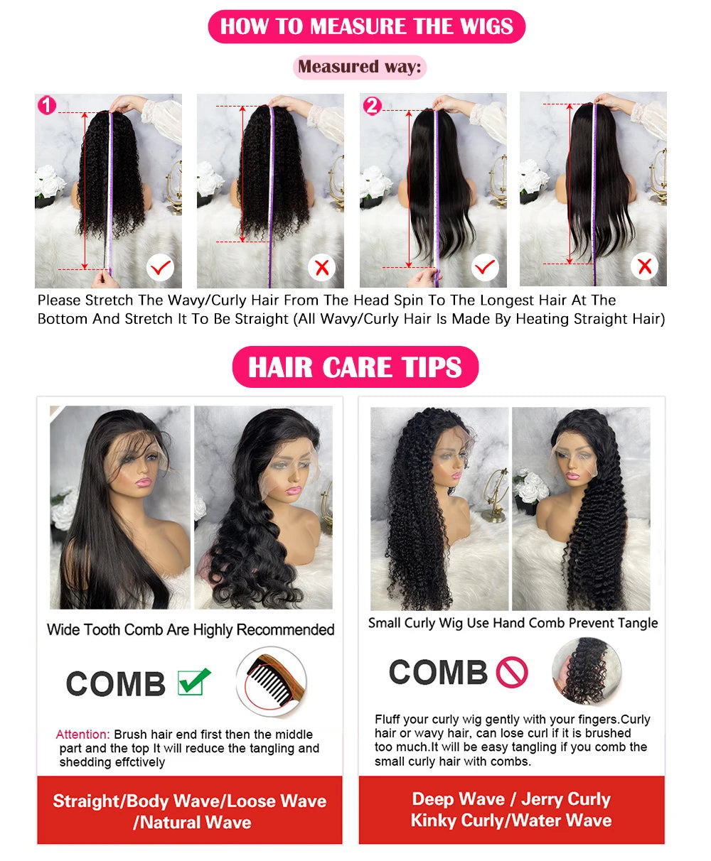 Chocolate Brown Lace Front Wig 13x6 Transparent HD Lace Frontal Wig 100% Colored Body Wave Human Hair Wigs 4x4 5x5 Preplucked