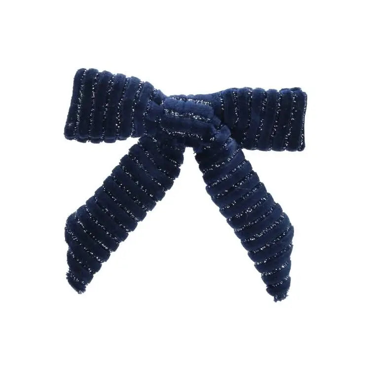 A10 New winter velvett  bow elegant headband fashion children hairband hair accessories baby clip OEM