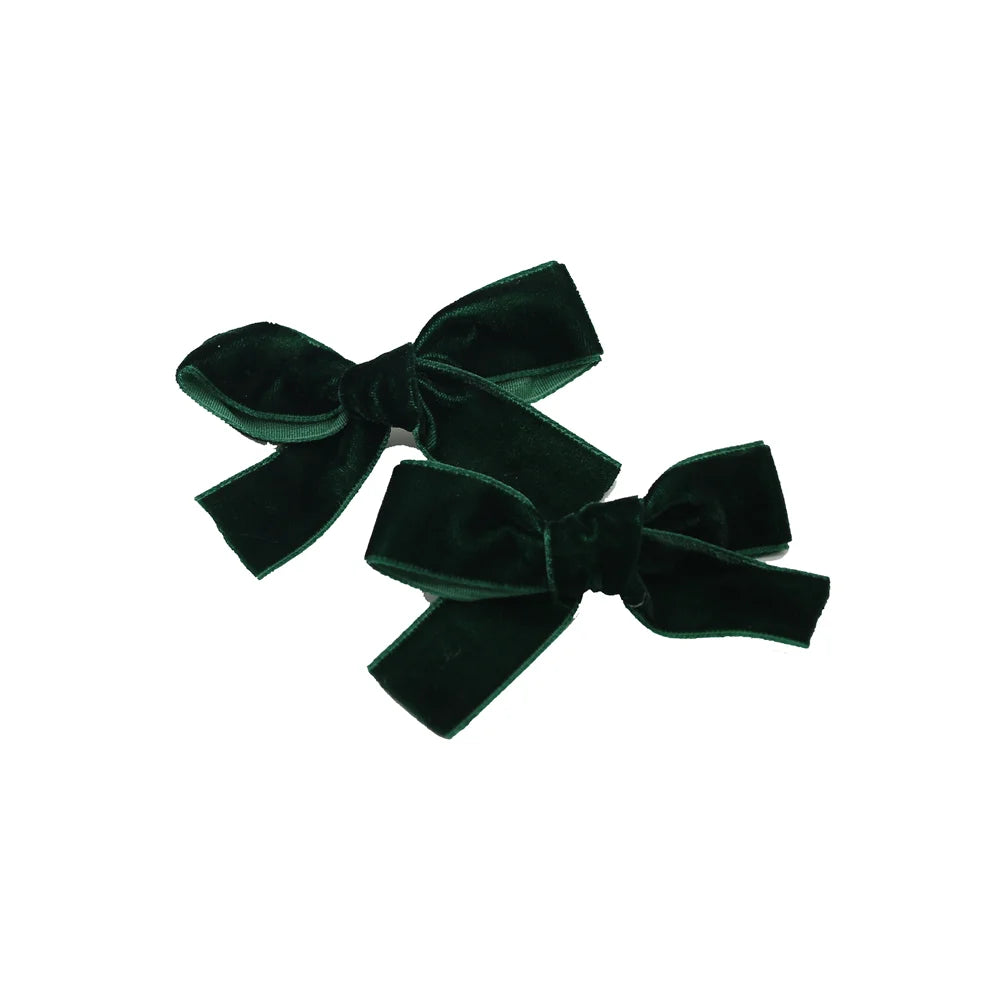 A10 New winter velvett  bow elegant headband fashion children hairband hair accessories baby clip OEM