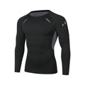 Men's T-shirt Men's Running Sports T-shirt Men's Fitness Top T-shirt Quick drying Tight Training Gym Sports Running Shirt Jersey