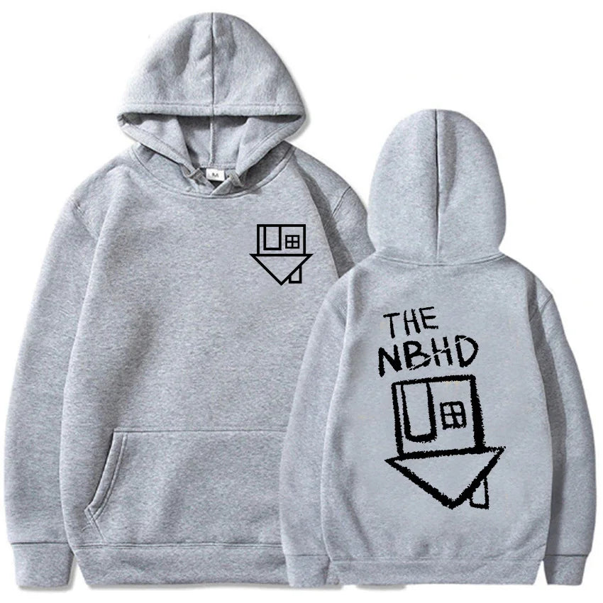 Mens Women Clothes The Neighbourhood Band Printing Sweatshirts Unisex Streetwear Winter Comfortable Hooded New Autumn Pullovers