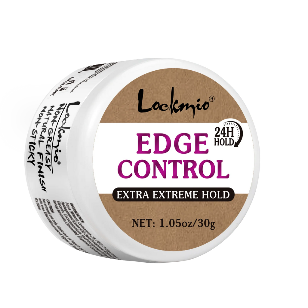 LOCKMIO 30g Baby Bangs Styling Gel Hair Pomade Edge Control Wax for Wigs Women 24 Hour Long Lasting Edges Control Hair Wax Cream