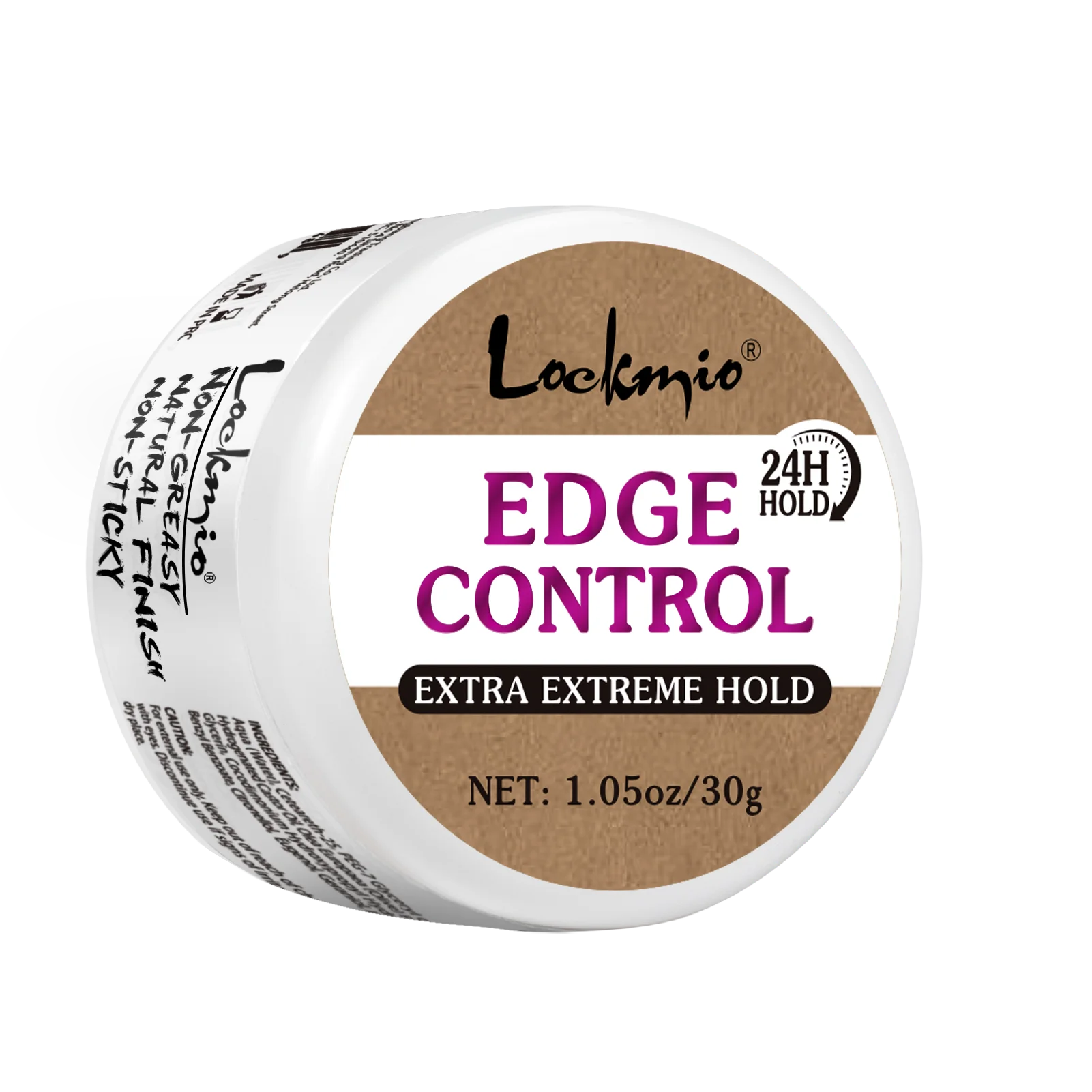 LOCKMIO 30g Baby Bangs Styling Gel Hair Pomade Edge Control Wax for Wigs Women 24 Hour Long Lasting Edges Control Hair Wax Cream