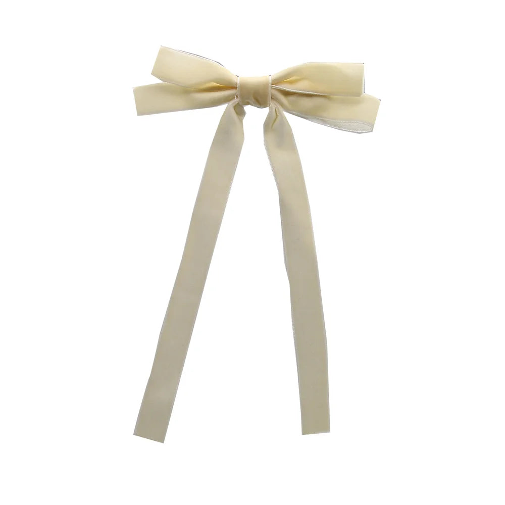 A10 New winter velvett  bow elegant headband fashion children hairband hair accessories baby clip OEM