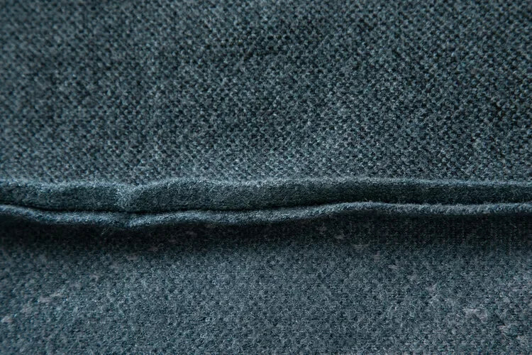 New High Quality Men's  Fashion Business Casual Knitted Sweater Warm Pullover Tops Mens Clothes