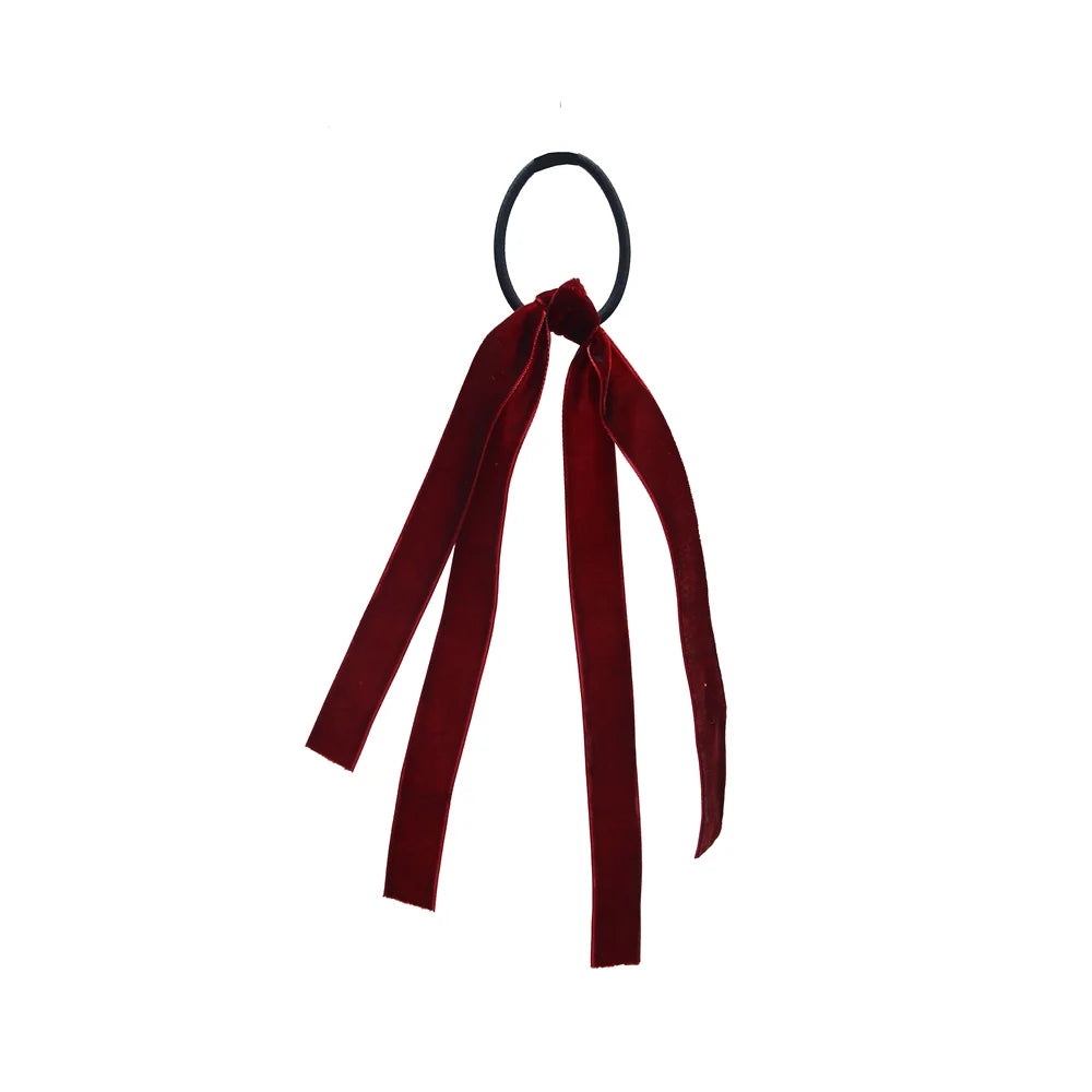 A10 New winter velvett  bow elegant headband fashion children hairband hair accessories baby clip OEM