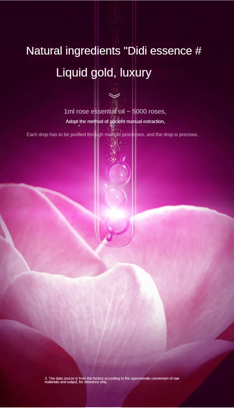 Hair Styling Serum for Frizzy & Dry Hair Rose Essence Oil Capsules  Leave-in Anti Frizz Conditioner Repairs Dry, Damaged Hair