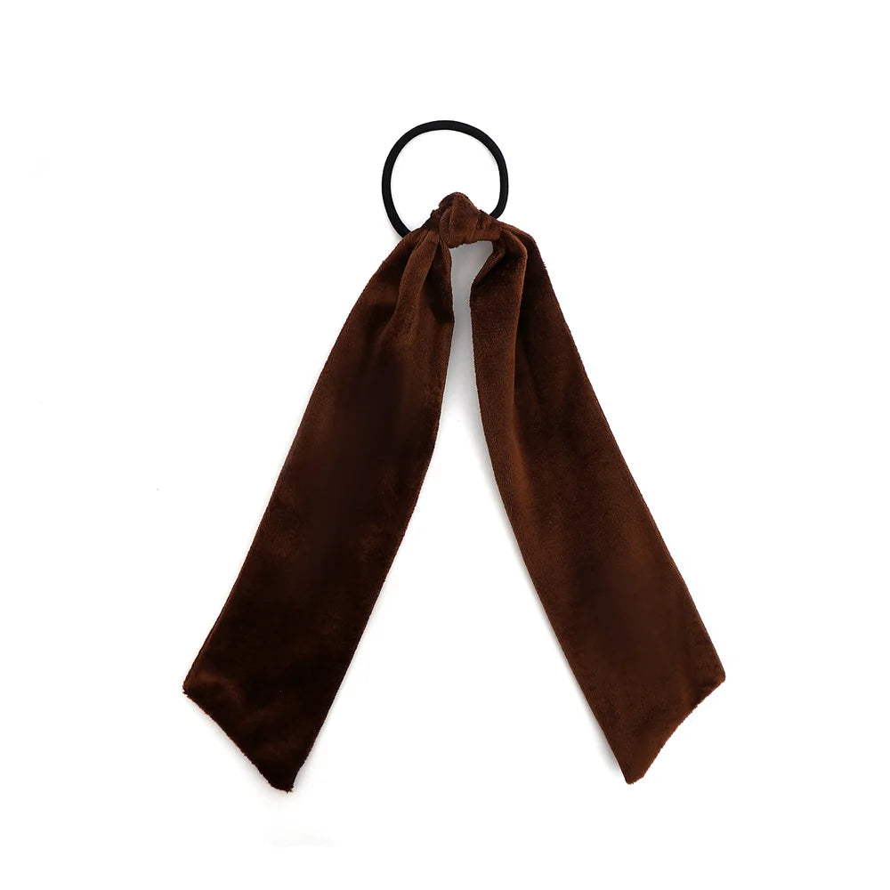 A29 New winter velvett bow elegant headband fashion children hairband hair accessories baby clip OEM