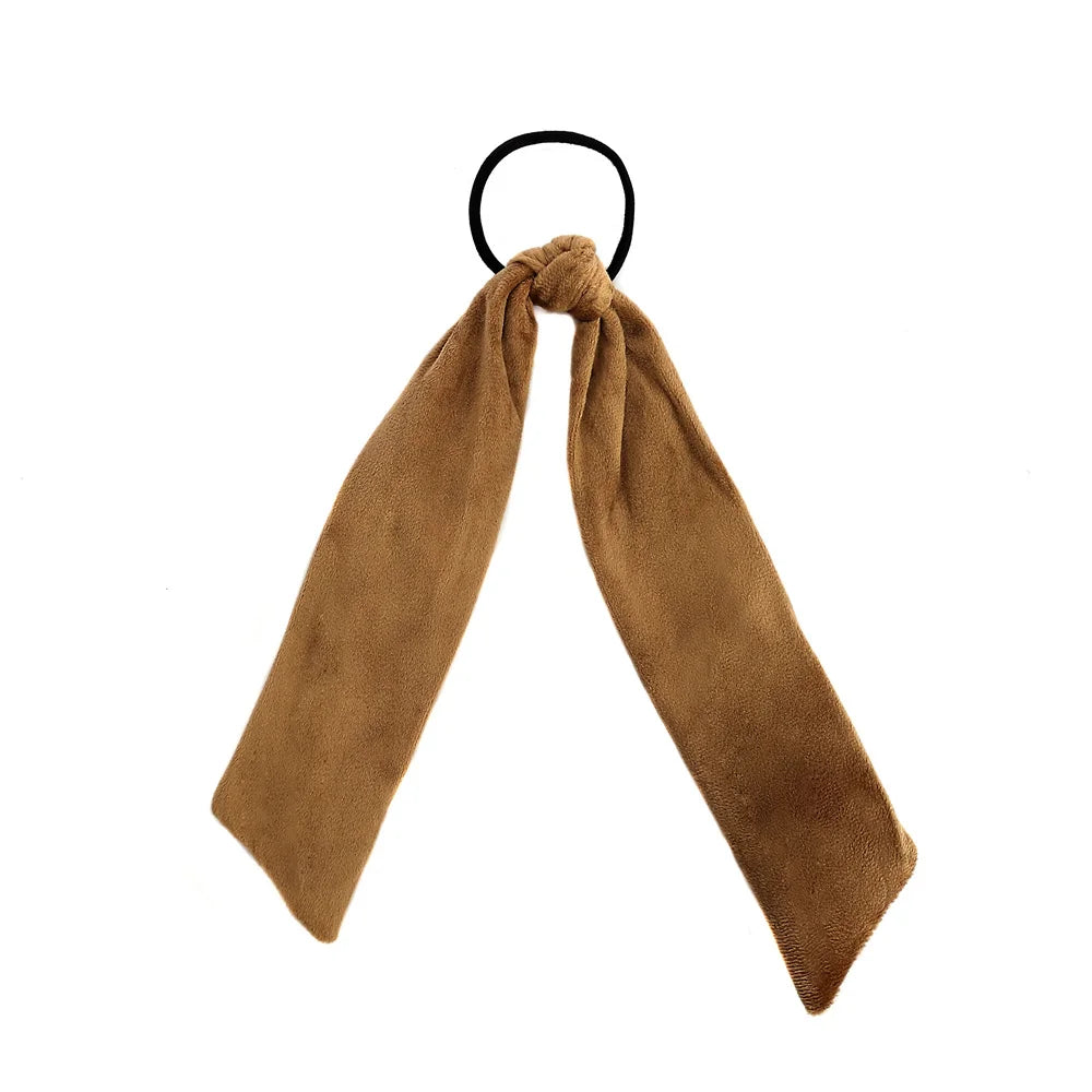 A29 New winter velvett bow elegant headband fashion children hairband hair accessories baby clip OEM