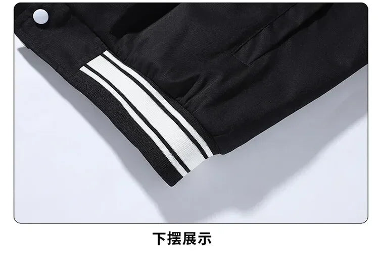 Mens Clothes Loose Fashion Baseball Uniform Outdoor Biker Travel Coat Men Loose Jacket Sportswear Motorcycle Jacket Men's Coat
